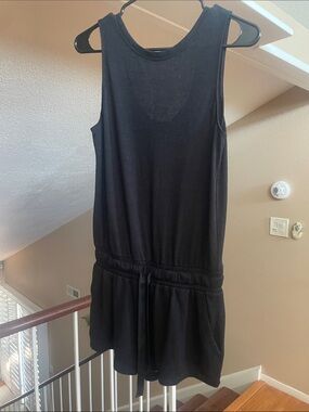 Wilfred Black Sleeveless Romper